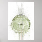 Christmas Gift Fragrance Bottle 'Spring Meadow' Poster (Voorkant)