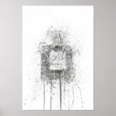 Christmas Gift Fragrance Bottle Wall Poster (Voorkant)