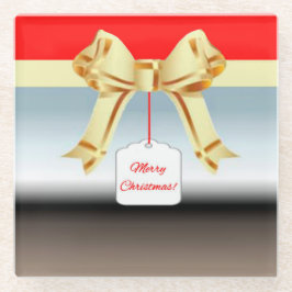 Christmas Gift Glass Onderzetter