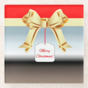 Christmas Gift Glass Onderzetter