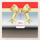 Christmas Gift Glass Onderzetter Glazen Onderzetter (Voorkant)