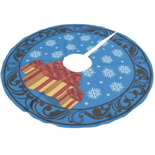 Christmas Gift Glow Kerstboom Rok (Gekanteld)