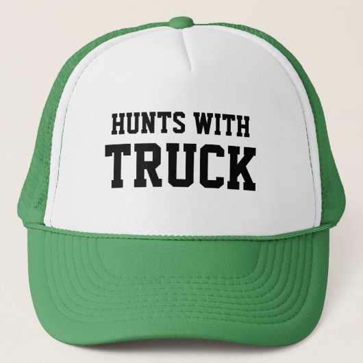 CHRISTMAS Gift Idea Baseball HUNTS MET TRUCK Trucker Pet (Voorkant)