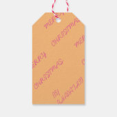 CHRISTMAS GIFT LABEL CADEAULABEL (Achterkant)