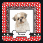 Christmas Gift Label Labels Cadeaus van Dog<br><div class="desc">Als je huis net als het onze is, krijgen de honden echt cadeaus met Kerstmis. Nu kunnen ze hun eigen etiketten op maat hebben. Het is verbazingwekkend hoe ze wisten dat alles wat je echt wilde een bot onder je kussen was! Deze grappige stickers werken als cadeau voor de hond...</div>