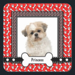 Christmas Gift Label Labels Cadeaus van Dog<br><div class="desc">Als je huis net als het onze is, krijgen de honden echt cadeaus met Kerstmis. Nu kunnen ze hun eigen etiketten op maat hebben. Het is verbazingwekkend hoe ze wisten dat alles wat je echt wilde een bot onder je kussen was! Deze grappige stickers werken als cadeau voor de hond...</div>