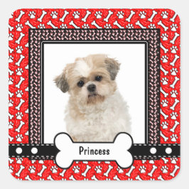 Christmas Gift Label Labels Cadeaus van Dog