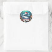 Christmas Gift Label Shark (Tas)