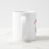 Christmas Gift Mug – Holiday Coffee & Cocoa Cup fo Grote Koffiekop (Achterkant)