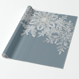 CHRISTMAS GIFT PAPER BENTLEY SNOWFLAKES CADEAUPAPIER