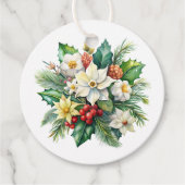 Christmas Gift Tag Bedankjes Labels (Voorkant)