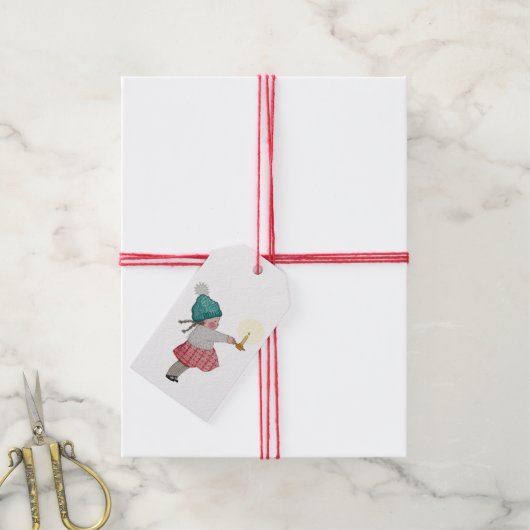 Christmas gift tag cadeaulabel (Met Touw)