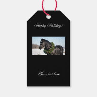 Christmas Gift Tag Equestrian  Cadeaulabel