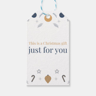 Christmas Gift Tags - Gepersonaliseerd en feesteli Cadeaulabel