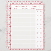 Christmas Gift Tracker voor Multomap (Voorkant / Achterkant)