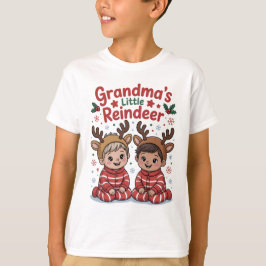 Christmas Gifts for Grandkids Reindeer Shirt