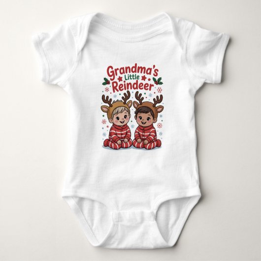 Christmas Gifts for Grandkids Reindeer Shirt (Voorkant)
