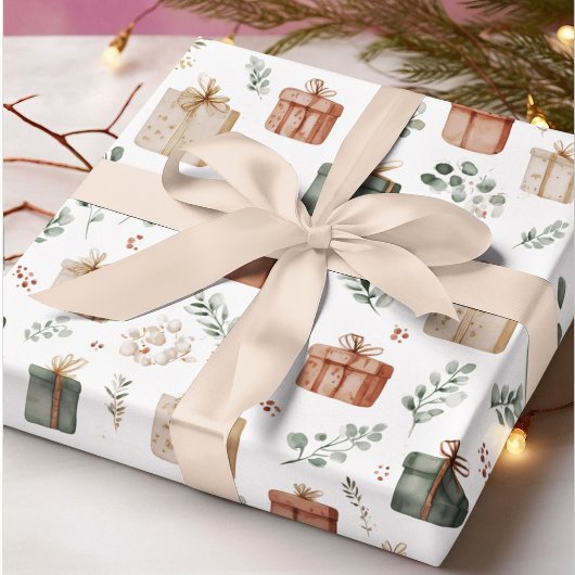 Christmas Gifts Wrapping Paper Cadeaupapier