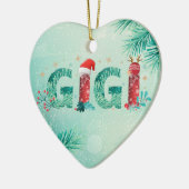 Christmas Gigi Ornament (Links)