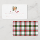 Christmas Gingerbread Baby Shower Invitation  Informatiekaartje (Voorkant / Achterkant)