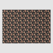 Christmas Gingerbread Cookie Pattern Tissuepapier (Voorkant)