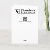 Christmas Gingerbread Cookies Holiday Card Feestdagen Kaart (Achterkant)