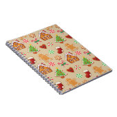 Christmas Gingerbread Cookies Planner Noterbook Notitieboek (Rechterzijde)