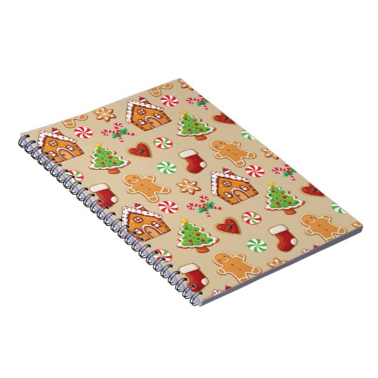 Christmas Gingerbread Cookies Planner Noterbook Notitieboek (Rechterzijde)