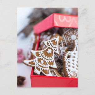 Christmas Gingerbread Foto Briefkaart