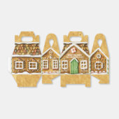 Christmas Gingerbread House Bedankdoosjes (Uitgevouwen)