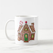 Christmas Gingerbread House Design Mok (Links)