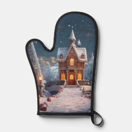 Christmas Gingerbread House Sterrennacht Ovenwant