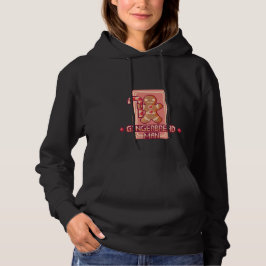 Christmas Gingerbread Man Pixel Art Design Hoodie