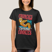 Christmas Gingerbread Man  Quotes Workout T-shirt (Voorkant)