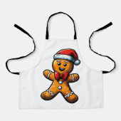 Christmas Gingerbread Man Schort (Voorkant)