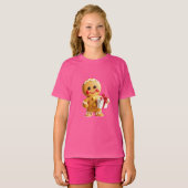 Christmas gingerbread man t-shirt (Voorkant volledig)