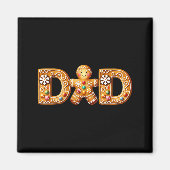 Christmas Gingerbread Matching Family Party Xmas P Magneet (Voorkant)