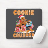 Christmas Gingerbread Pajamas Cookie Crusher Monst Muismat (Met muis)