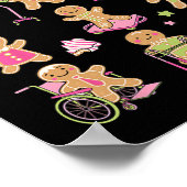 Christmas Gingerbread Pt Fysiotherapie Instant X Poster (Hoek)