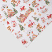 Christmas Gingerbread Red Tissuepapier (Detail)