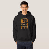 Christmas Gingerbread Teacher Of Smart Cookies Tea Hoodie (Voorkant volledig)