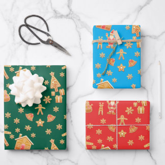 Christmas Gingerbread Wonderland  Inpakpapier Vel