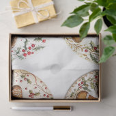 Christmas Gingerman Rounds Tissuepapier (Geschenk)