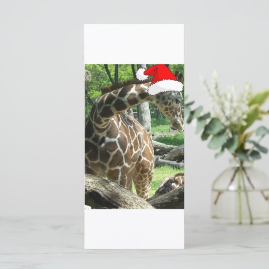 Christmas Giraffe (Staand voorkant)