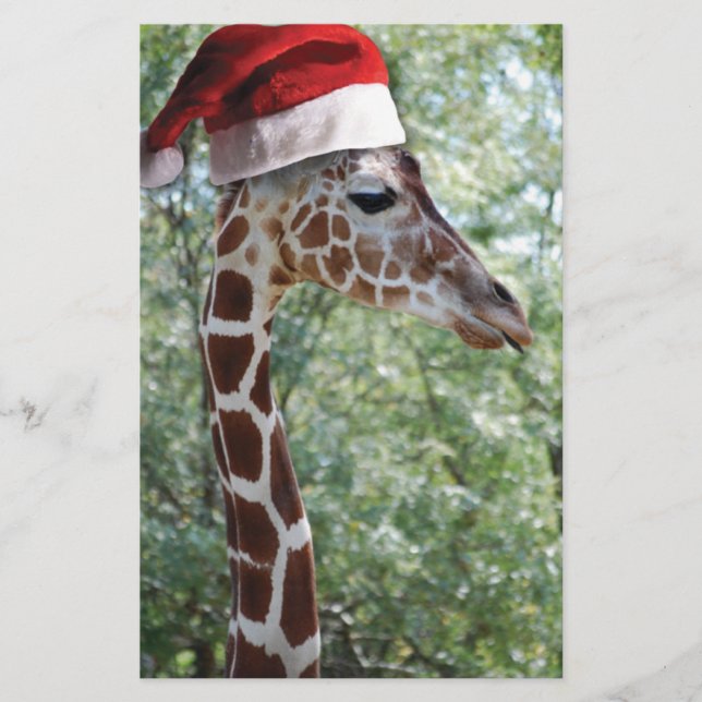 Christmas Giraffe (Voorkant)