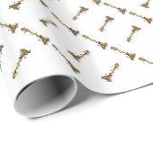 Christmas Giraffe Cadeaupapier (Rol Hoek)