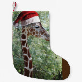 Christmas Giraffe Kleine Kerstsok (Voorkant)