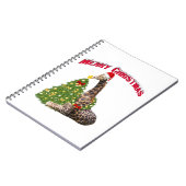 Christmas Giraffe Notitieboek (Linkerzijde)