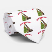 Christmas Giraffe Stropdas (Opgerold)