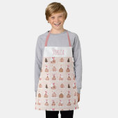 Christmas Girl Apron Baking & Cooking Christmas Schort (Gedragen)